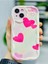 Iphone 15 Uyumlu Smile Kalp Baskı Desenli Silikon Kılıf 3