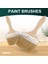 Boya Lekeleri Için 18 Paket 4 Inç (89MM) Boya Fırçası ve Yonga Boya Fırçaları Vernikler ve Gesso (Yurt Dışından) 4