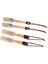 Tebeşir ve Balmumu Fırçaları, Kıllı Düz ve Yuvarlak Tebeşirli Boya Fırçası, Çok Kullanımlı Fırçalar (4 Adet) Içerir (Yurt Dışından) 3