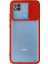Xiaomi Redmi 9c Kılıf Palm Buzlu Kamera Sürgülü Silikon - Kırmızı - FKU6415-1390 1