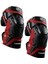2x Motosiklet Dizlik K01-3 Motocross Yarışı Için Itıcı Kırmızı (Yurt Dışından) 2
