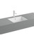 Nuo 7436B003-1082 Dikdörtgen Tezgah Altı Lavabo 50 cm Beyaz 1