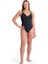 Lara Soft Curve Back Kadın Siyah Yüzücü Mayosu 008119550 3
