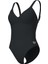 Lara Soft Curve Back Kadın Siyah Yüzücü Mayosu 008119550 6