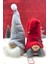 2’li Büyük Boy 30cm Hediyelik Aşk ve Şans Cücesi, Gnome ,Yılbaşı Süsü, Yeniyıl Seti 2