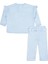 Balerin Nakışlı 6-18 Ay Takım - Mavi 6-9 Ay 2