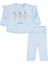Balerin Nakışlı 6-18 Ay Takım - Mavi 6-9 Ay 3