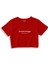 Turkish Delight Crop Tişört - Kırmızı 1