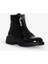 217651115-1 Zenne Kadın Bot Siyah Rugan Deri 3