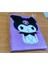 A5 Boyutunda Kuromi Figürlü Peluş Çizgili Çok Amaçlı Defter AD59350 1