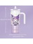 Kuromi Karakterli Sanrio 900ML Çocuk Termos Matara Paslanmaz Çelik Lila AD63257 2