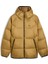 Hooded Down Puffer Erkek Sarı Günlük Stil Mont 68838269 4