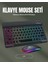 Rgb Aydınlatmalı Şarjlı Kablosuz Klavye ve Mouse Seti – Modern ve Kompakt Tasarım 1