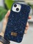 Iphone 14 Plus ve 15 Plus Uyumlu Elmas Tasarımlı Taşlı Işıltılı Parlak Pırlanta Silikon Kılıf 2