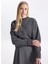 Yuvarlak Yaka Standart Antrasit Kazak Kadın VITO18EH25ACIECH 3