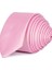 Düz İnce Kravat Pembe Renk Şık Tasarım Erkekler İçin Rahat Kullanım 3