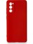 Samsung Galaxy S20 Fe Kılıf Içi Kadife Kaplı Nano Silikon Kapak - Kırmızı 1