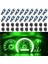 20 Adet T5 LED Işık Araba Gösterge Paneli Göstergesi 3030-3SMD-YEŞIL (Yurt Dışından) 1