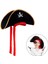 Çocuk Boy Kadife Jack Sparrow Denizci Kaptan Jack Korsan Şapkası 45X16 cm - Lisinya 1