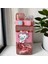 Hello Kitty Figürlü Çocuk Suluk Matara 520ML Askılı Bölmeli Kapak Plastik AD70098 1