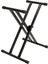 IQ-X-3000 Double-Braced X-Style Keyboard Stand 1