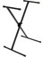 IQ-X-1000 Single-Braced X-Style Keyboard Stand 1