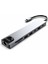 8 In1 4K Ultra Hd Type C USB 3.0 Hub HDMI RJ45 Sdtf Adaptör Çoklayıcı 4