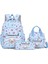 Cinnamoroll Figürlü 3 Lü Çocuk Sırt Çantası Seti (Sırt Çantası / Beslenme Çantası/kalemlik) AD45337 1