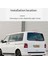Cvbs-Ahd 170 ° Geniş Açılı Araba Fren Lambası Vw T5 2003-2016 Taşıyıcı Tek Kapı (Yurt Dışından) 4