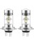 1 Çift Yüksek Güçlü LED H7 Ampul 100W 20W 20W Araba Sis Far Farlar 6000K Beyaz (Yurt Dışından) 2