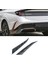 Hyundai Sonata Için Dn8 2024 Karbon Fiber Arka Tampon Spoiler Alt Yan Hava Havalandırma Çerçevesi Kapak Trim Aksesuarları (Yurt Dışından) 2