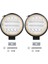 2x 4 Inç LED Iş Hafif Kombo Spot Taşkın Kapalı Yol Sürüş Kehribar Sis Lambası (Yurt Dışından) 2