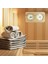 Sauna Termometre Fahrenheit Higrometre Gauge 2in1 Kapalı Ev Sauna Termostat, Sauna Geleneksel Sauna, Namlu (Yurt Dışından) 3