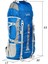 Profesyonel Dağcı Sırt Çantası 45 Litre Mavi 2
