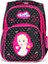 Karakterli Beslenmeli Ilkokul Sırt Çantası Siyah Pembe 3