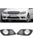 1 Çift Araba Ön Tampon Sis Izgarası Izgara Lambası Izgara Kapağı Benz C-Serisi Için Krom Çerçeveli W204 2008-2010 (Yurt Dışından) 2