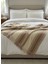 Erdilhome Stripe Scotch Çift Kişilik Battaniye Camel 1