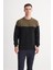 Haki Erkek Sweatshirt 56420 2