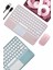 Profesyonel Wifi Q Klavye Bluetooth Klavye Touchpad 10.8 Inç 3