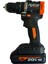 028-RE0016 Çift Akülü Şarjlı Darbeli Matkap 20V 1