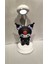 Kuromi Hello Kitty Figürlü Şarjlı Kalemtraş Çekmeceli Masa/gece Lambası 1