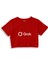 Grok Crop Tişört - Kırmızı 1