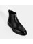 Erkek Siyah Desacomfort Lastikli Deri Bot 5