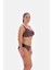 Dalgalı Desen Destekli Büyük Beden Bikini Takımı 2