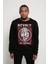 Revolt Siyah Regular Fit Bisiklet Yaka Sweatshirt 1