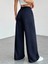 Kadın Baggy Fit 3 Iplik Beli Lastikli Geniş Paça Eşofman 4