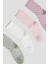 4 Çift Mevsimsel Kız Çocuk Soket Çorap 4