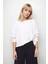 Geniş Yaka Yarasa Kol Oversize Triko Bluz 4