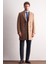 Camel Kılıç Yaka Kruvaze Comfort Fit Esnek Classic Kaban 1008255164 2
