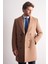 Camel Kılıç Yaka Kruvaze Comfort Fit Esnek Classic Kaban 1008255164 3